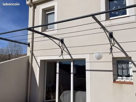 appart t3 duplex 70m2  grande terrasse plein sud  clim