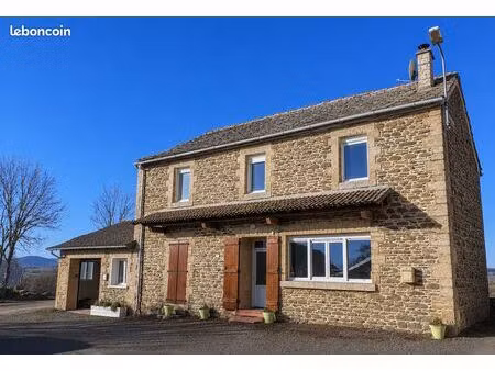 grande maison en pierre  9 pièces
