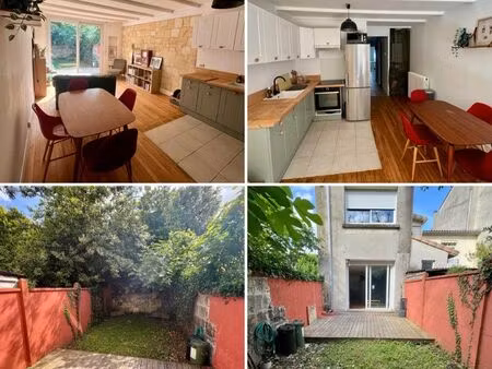 duplex 63 m² avec jardin – chartrons / bassins à flot