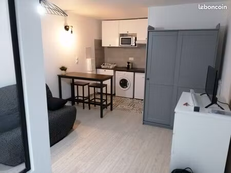 location studio meublé