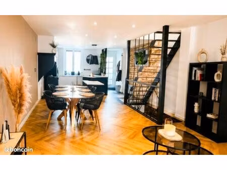 maison style loft 135 m² - suite parentale & espace bien-être