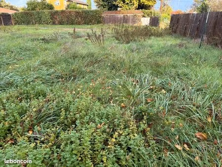 terrain 600 m² andernos les bains