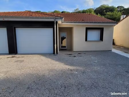 maison neuve de plain pied de 75m²