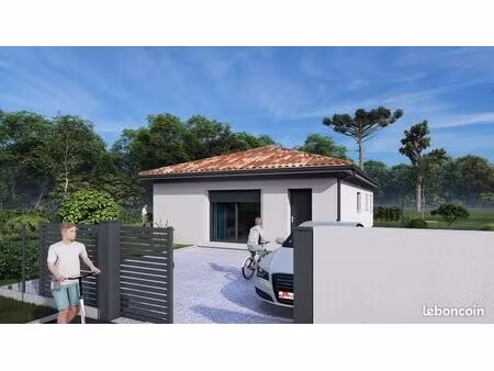 projet de construction d'une maison 90 m² avec terrain à bascons (40)