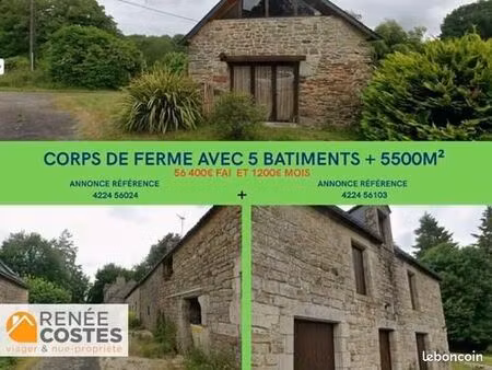 ferme en viager 3 pièces 100 m²