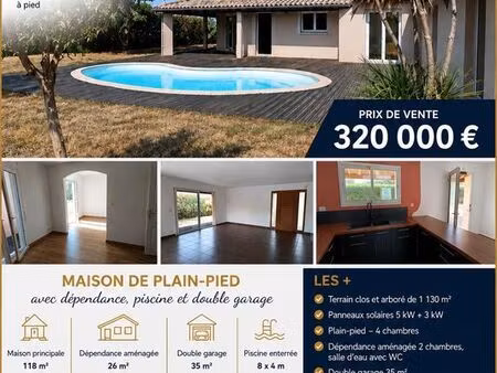 maison 6 pièces 145m²