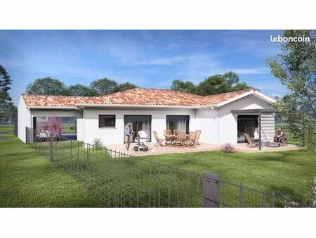 projet de construction d'une maison 145 m² avec terrain à hagetmau (40)