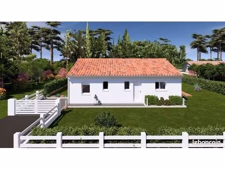 projet de construction d'une maison 84.93 m² avec terrain à narrosse (40)