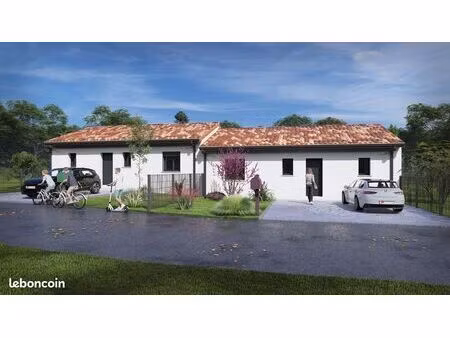 projet de construction d'une maison 75 m² avec terrain à saint-sever (40)