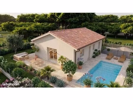 projet de construction d'une maison 80 m² avec terrain à saugnac-et-cambran (40)