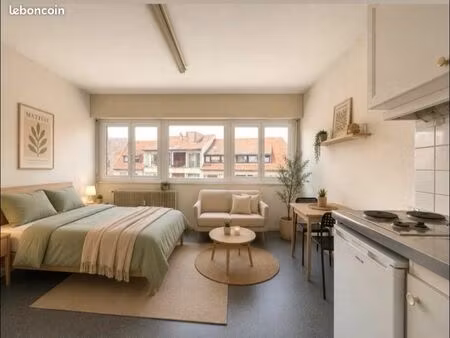 studio centre ville colmar meublé