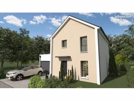 projet de construction d'une maison 87 m² avec terrain à la pommeraye (49)