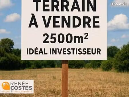 terrain en viager 65 m² biganos