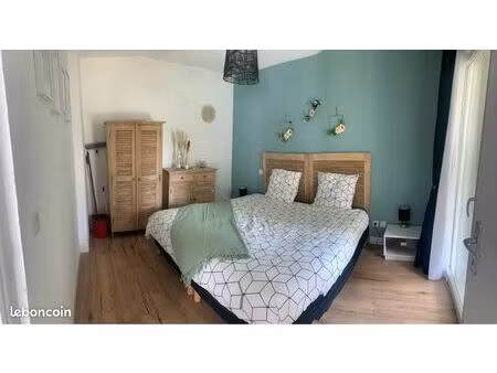 lagord : t2 meublé avec parking