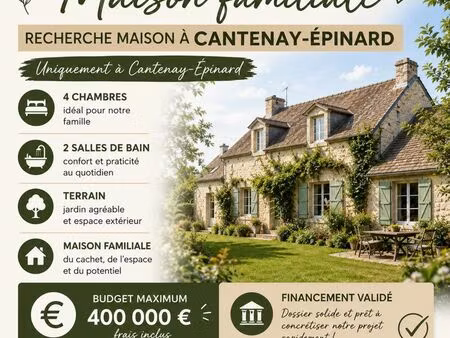 recherche maison cantenay