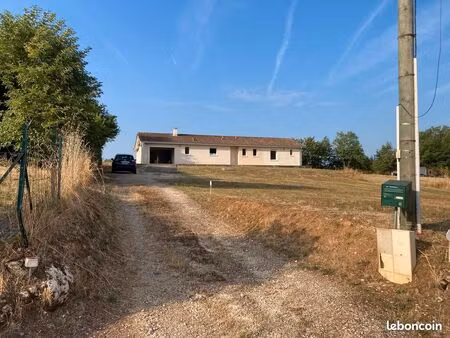 maison contemporaine 6 pièces 133 m² sur terrain 1116m2 + terrain à bâtir de 845 m²