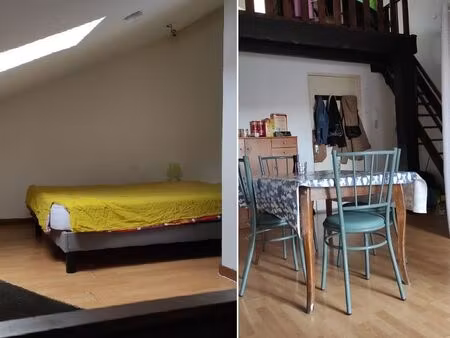loue studio meublé en duplex