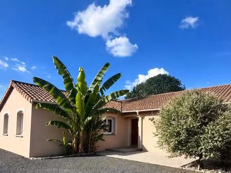 maison de plain-pied 139 m² – 3 chambres – bureau indépendant – terrain de 1 284 m²