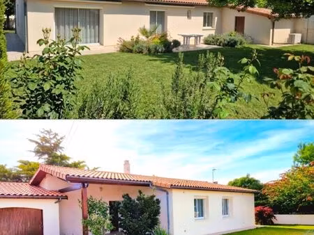 villenave d'ornon - chambéry - maison individuelle de plain-pied de 97m2 - 4 chambres - 5 