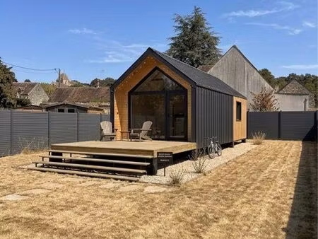 tiny house premium 35 m² avec jardin de 500 m²