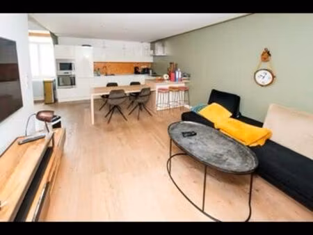 duplex esprit loft - quartier des corderies - 75m² - parking privé - entièrement rénové