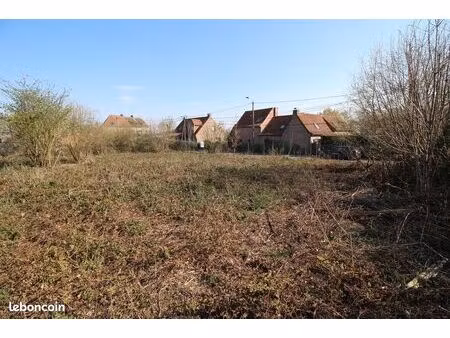 terrain 1221 m² bachy