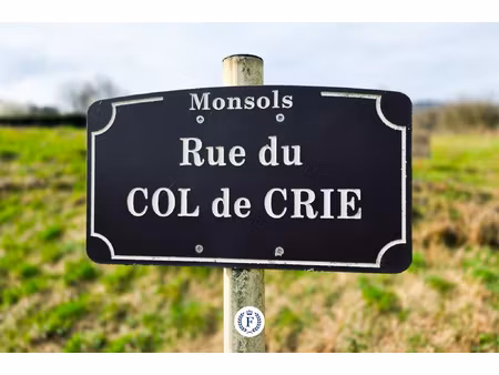 coeur monsols terrain constructible avec vue dégagée
