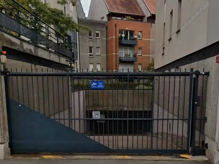 place parking 21m2 sous sol vieux lille