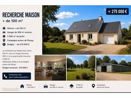 maison avec hangar