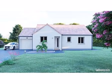 projet de construction d'une maison 71.75 m² avec terrain à apremont (85)