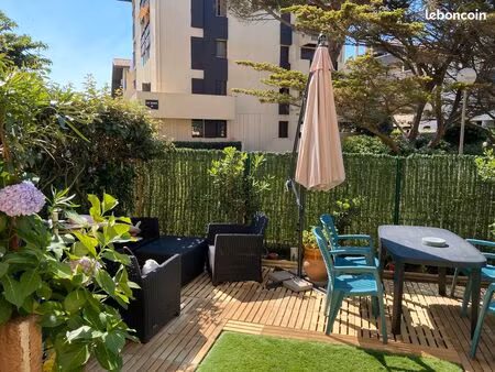 seignosse océan – appartement t2 meublé avec grande terrasse – bail mobilité