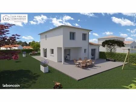 projet de construction d'une maison 113.75 m² avec terrain à pessac (33)