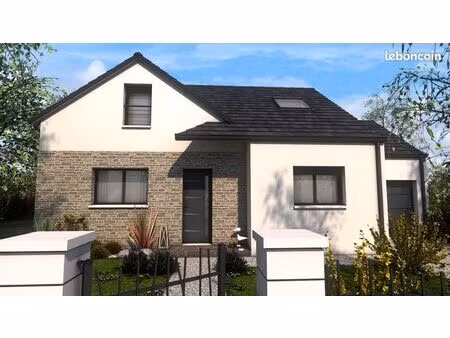 maison 111.78 m² avec terrain à saint-guyomard (56)