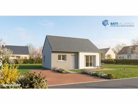 projet de construction d'une maison 53 m² avec terrain à entrammes (53)