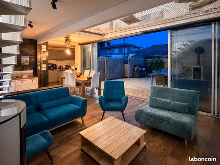 maison d'architecte de 118 m² – 4 chambres – le teich