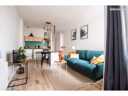 studio meublé 23m² lille hypercentre – calme  lumineux