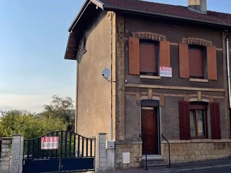 maison familiale 5 pièces - 94 m2 - jardin - tucquegnieux