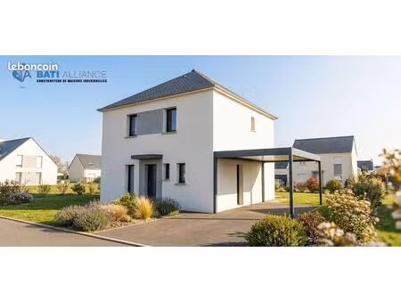 projet de construction d'une maison 105 m² avec terrain à cosse-le-vivien (53)