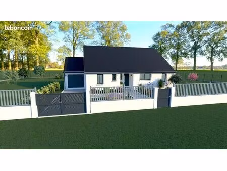 projet de construction d'une maison 75 m² avec terrain à hannaches (60)