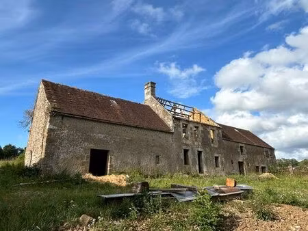 corps de ferme en pierre – 1 5 ha – permis obtenu – fort potentiel 300 m²
