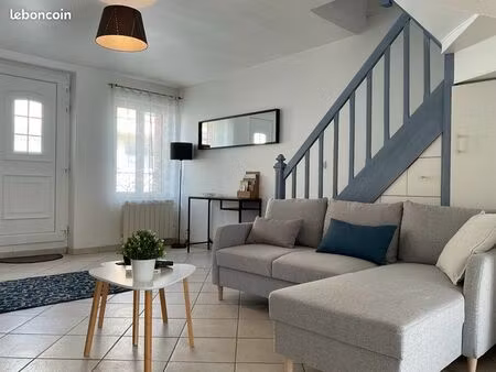 maison rénovée 68 m² – centre de l’aigle – vendue meublée possible