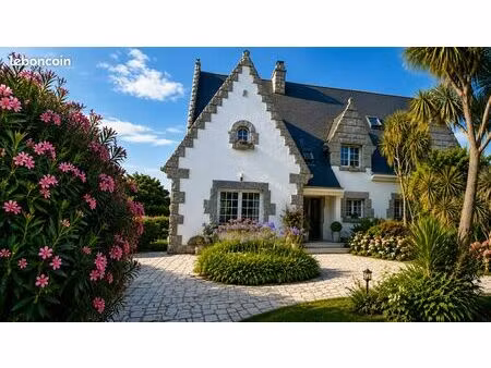 villa de caractère bretonne 253m² + appartement indépendant - sarzeau/logeo  vue golfe