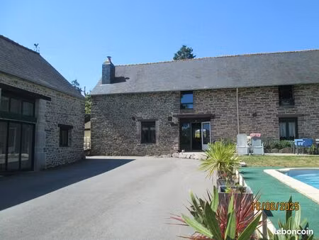 propriete en campagne 500m2 5 ha riviere et piscine