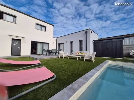 maison 4 chambres piscine les sables d’olonne