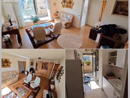appartement 2 pièces avec terrasse sur parc