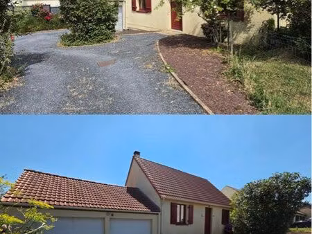 maison individuelle 3 chambres jardin et double garage