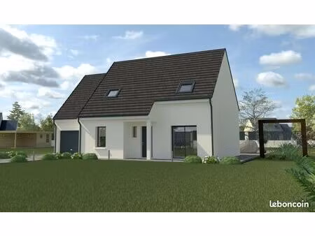 projet de construction d'une maison 100 m² avec terrain à verberie (60)