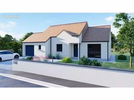 projet de construction d'une maison 86.16 m² avec terrain à challans (85)