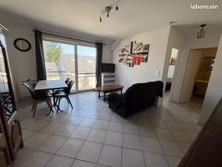 ? f2 meublé 40 m² entièrement rénové en 2025 – balcon – parking – illange