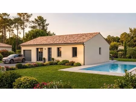 projet de construction d'une maison 83.63 m² avec terrain à aressy (64)